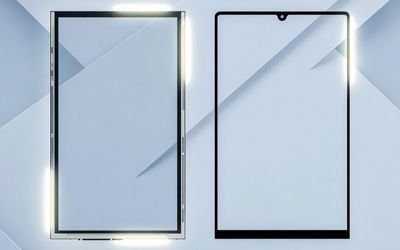 Ultra-narrow bezel and slim LCD module design for embedded applications