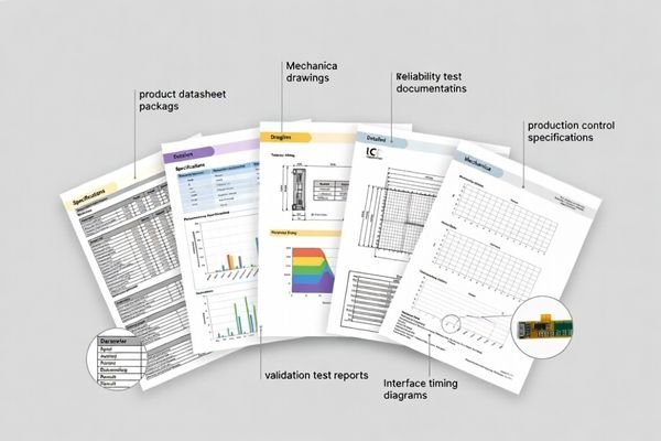 Custom LCD module deliverable documentation package and validation reports
