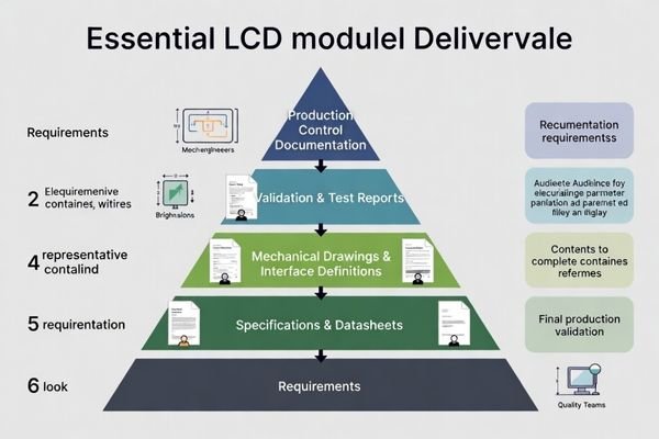 Essential deliverable categories for custom LCD module project success