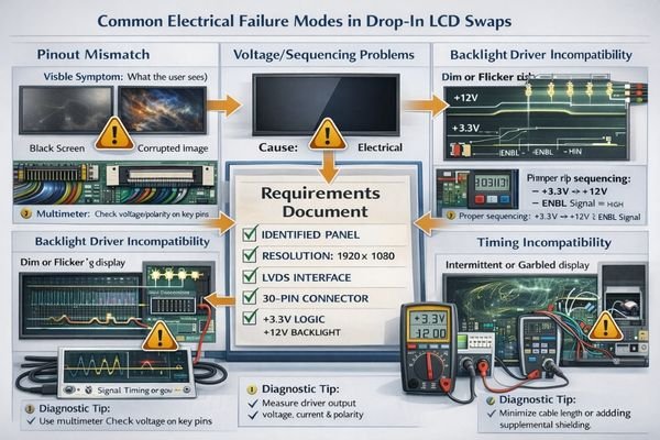 Electrical failure analysis illustrating why “connector fits” does not guarantee compatibility