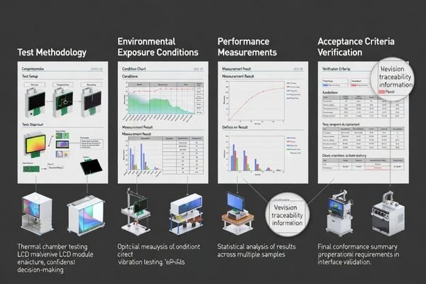Validation report structure and production readiness verification process