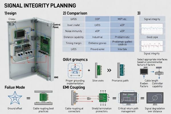 Industrial HMI signal chain design and interface selection considerations