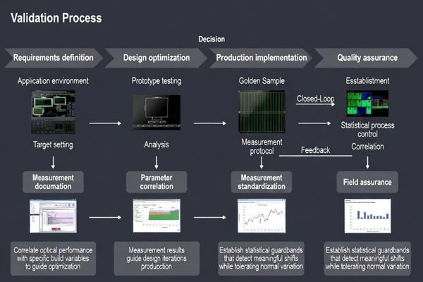 Comprehensive validation workflow framework for high-brightness LCD module customization and production