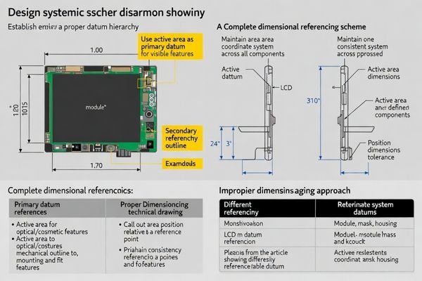 Window alignment correlation with active area positioning demonstrating visual perception impact on alignment quality