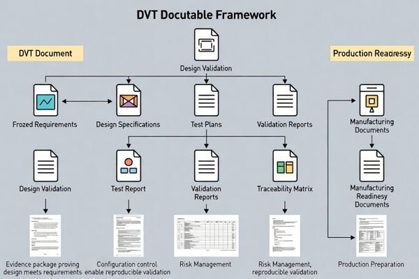 Comprehensive DVT deliverable framework for LCD display module design validation and production readiness