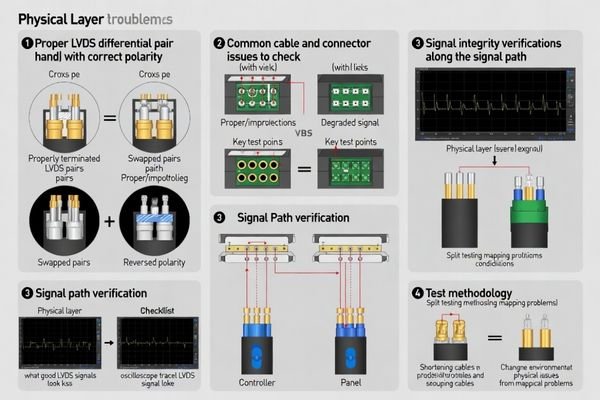 LVDS physical layer verification and signal integrity validation approach