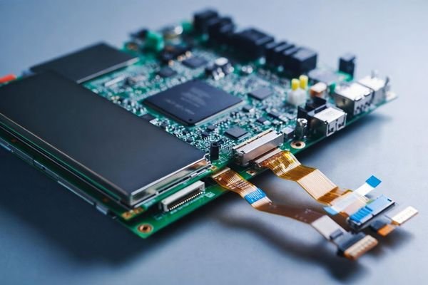 Large-size LCD module connected to a processor-based control board through MIPI DSI interface
