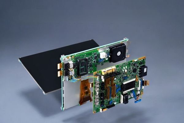 Large-size LCD module with control board showing display interface customization for embedded equipment
