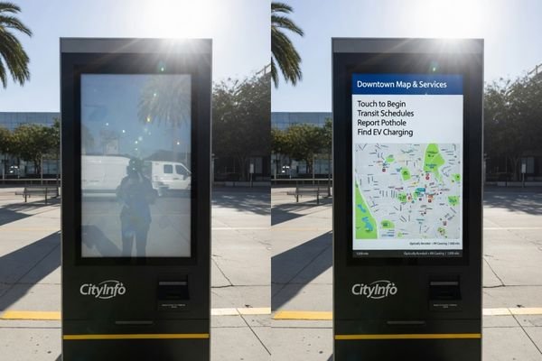 Sunlight readability comparison for high brightness LCD modules
