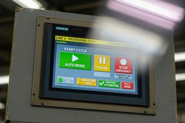 Anti-glare coating reducing harsh reflection on an LCD module