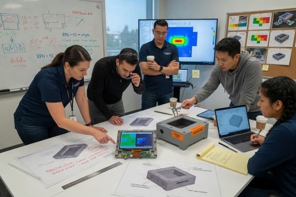 Custom LCD module development risk review for OEM projects