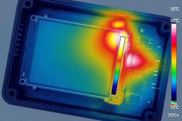 Power and thermal risks in custom LCD module development