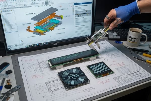 Non-standard LCD module manufacturing feasibility and engineering challenges