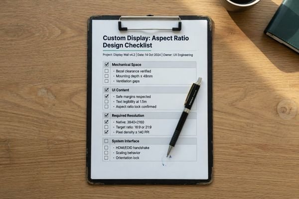 A graphic of a checklist on a clipboard, symbolizing a systematic approach to design.